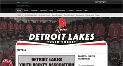Desktop Screenshot of dlyouthhockey.com